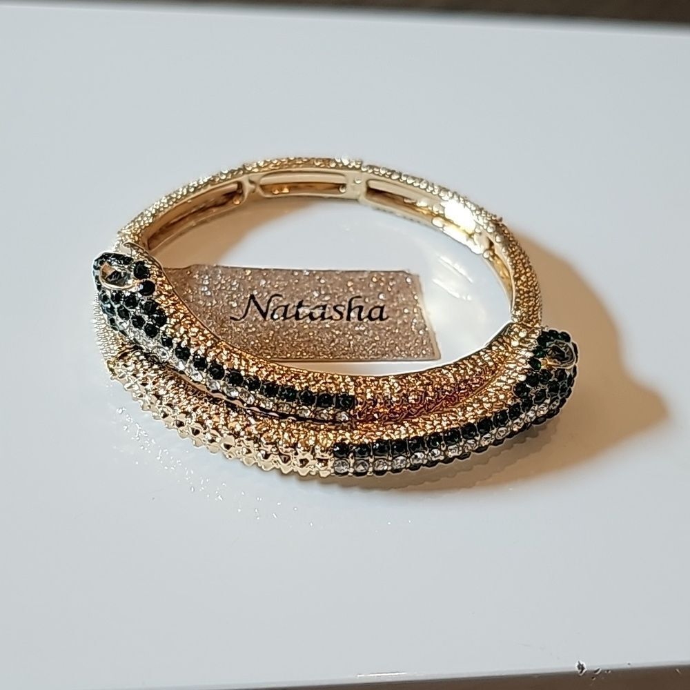 Natasha gold snake braclet NWT